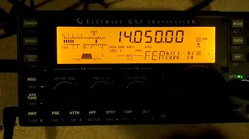 KX3 Morse decoder in action