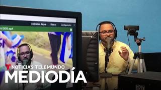 Denuncian que el régimen de Ortega persigue al periodista que ICE arrestó | Noticias Telemundo screenshot 5