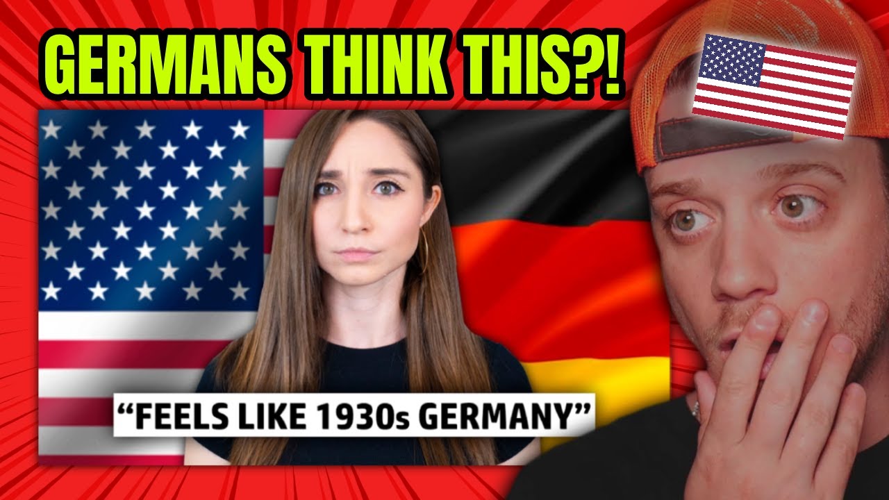 American Reacts to What GERMANS Think About the Current Situation in the US