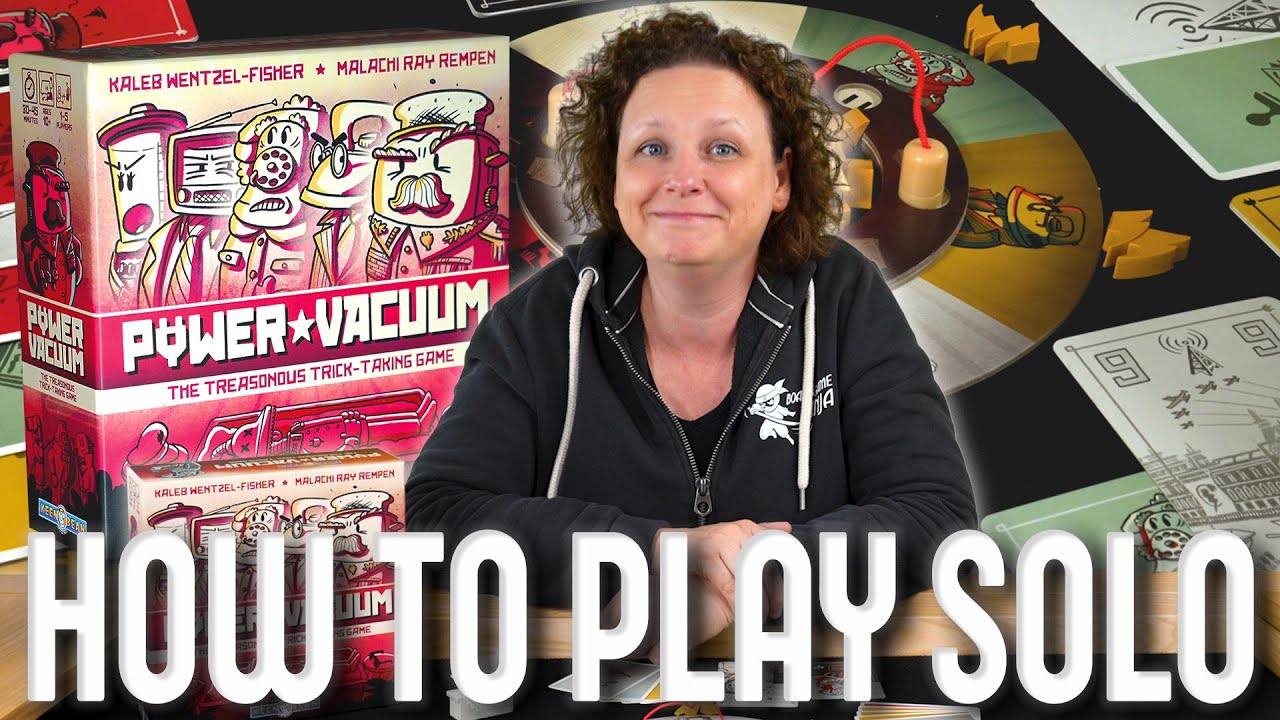 Power Vacuum - Solo Mode - How to Play - Keen Bean Studio