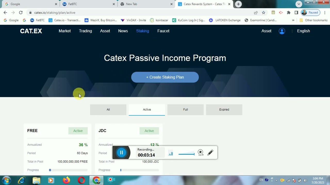how to staking  jd coin catex exchange 20 july 2023