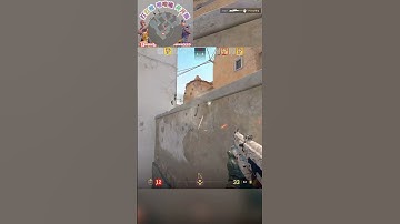 【Counter Strike 2】CS2日常：Unforgettable CS2 Moment #shorts #cs2 #counterstrike2