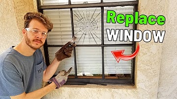 How To Easily Replace Broken Window Glass Pane