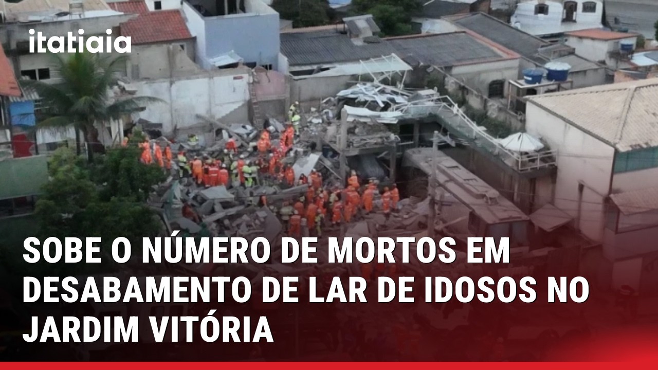 NÚMERO DE MORTOS EM DESABAMENTO DE ASILO EM BH SOBE PARA OITO, DIZEM BOMBEIROS
