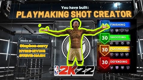 The EASIEST/ BEGINNER PLAYMAKINGSHOT CREATOR BUILD IN 2K22
