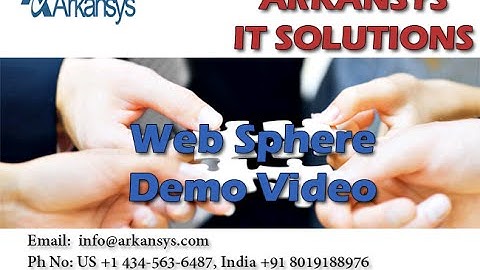 WebSphere  ONLINE TRAINING | WebSphere TRAINING VIDEOS | WebSphere  DEMO OVERVIEW