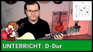 D-Dur und Varianten (Schwierigkeit 1/10) Gitarre lernen