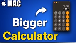 Detailed Can I make Calculator Bigger on Mac ? Profile