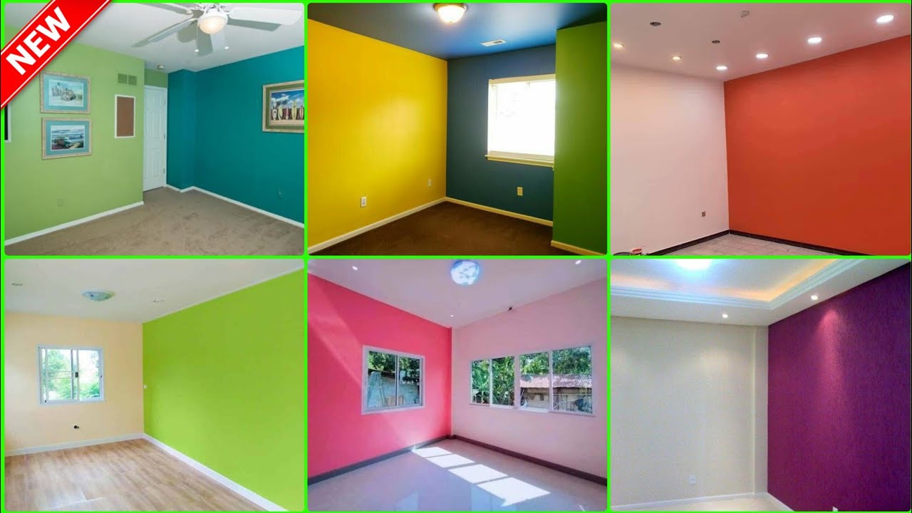 Asian paint two colour combination for bedroom wall | beautiful bedroom ...