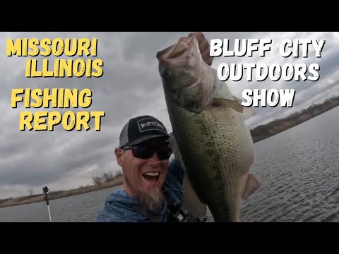 I Did A Fishing Radio Show On The Lake (Bluff City Outdoors Show) Missouri  Illinois Fishing Report 