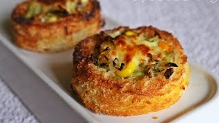 Mixed Vegetable Bread Canapes screenshot 1