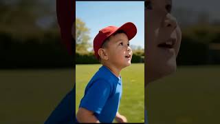 Catch The Baseball!  /  Shorts  /  #kidsanimation #baseball #funkidsvideos 