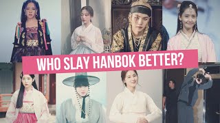 When K-pop idols wear Hanboks