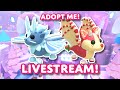 ⛄NEW DRAGONS IN ADOPT ME!🧊 Playing the new Winter Update!🥰 Adopt Me Livestream!