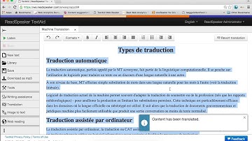 TextAid Translation Tool