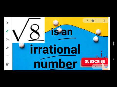 Video: Je mínus 8 iracionálne číslo?