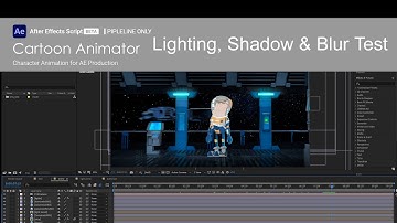 Adobe After Effects test with Cartoon Animator by Garry Pye
