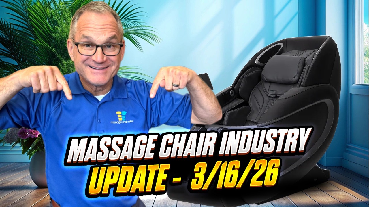 Dr. Alan Weidner of https://www.massage-chair-relief.com discusses the latest news & notes of the massage chair industry. Topics include 3 different models that are the exact same, factory warranties and what they cover, massage chair research studies update, and pre-owned chair warnings. 

Listen to the audio version of our broadcasts: 
https://pod.co/massage-chair-relief-live

Call us at 888-259-5380 to schedule your showroom appointment today!

Cerritos, California (18165 Pioneer Blvd, Artesia, CA 90701) 
👉👉 https://massage-chair-relief.com/southern-california/

Fremont, California (46292 Warm Springs Blvd UNIT 646, Fremont, CA 94539) 
👉👉 https://www.massage-chair-relief.com/northern-california/

Mesa, Arizona (1955 W Baseline Rd, Suite 105, Mesa, AZ 85202) 
👉👉 https://www.massage-chair-relief.com/arizona/

Taylorsville, Utah (2248 W. 5400 S. Taylorsville, Utah 84129) 
👉👉 https://www.massage-chair-relief.com/utah/

If you find this video helpful or informative, feel free to "Like", "Share", and/or "+1" it, and "Subscribe" to this YouTube channel to be notified of every one of our new videos.
