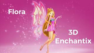 Winx Club Flora 3D Enchantix