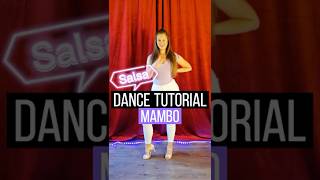 Learn the Mambo Step in Salsa - with Ladies hand styling - Dance Tutorial #shorts #salsatutorial