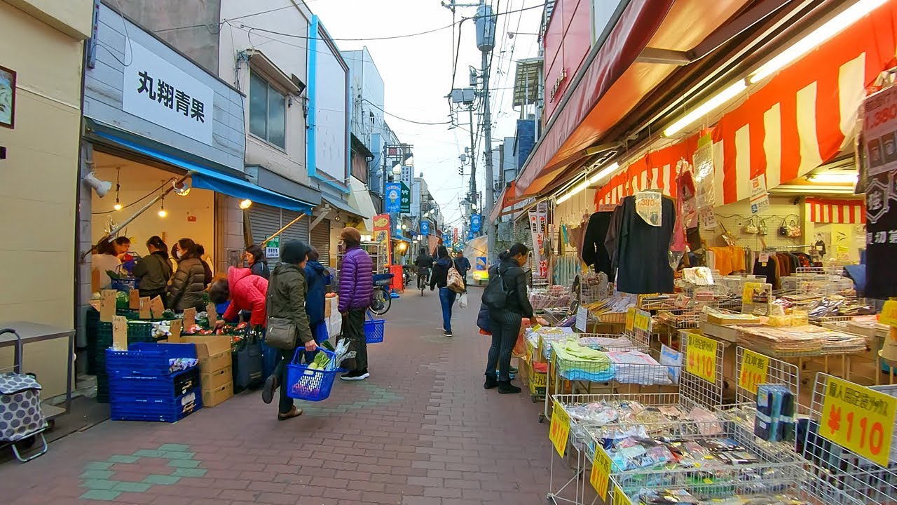 Tokyo Local Tour | Sunamachi Ginza Shopping District - 4K - YouTube