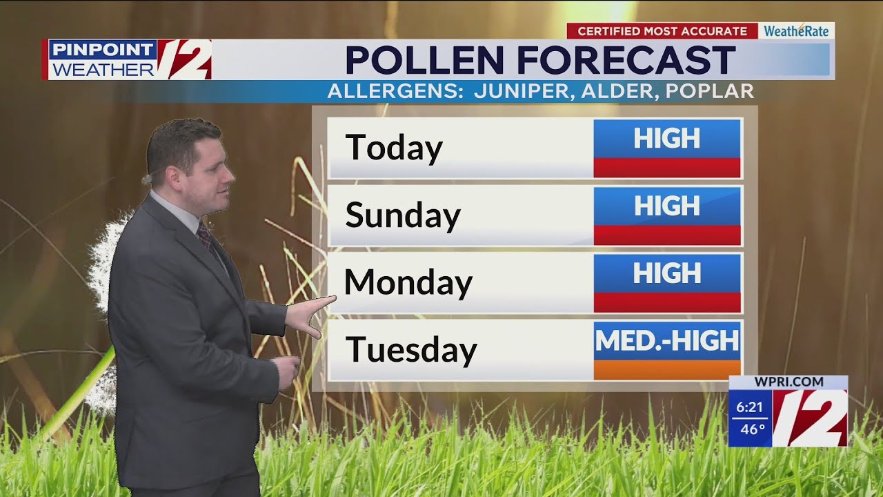 WPRI 12 Weather Forecast 4/11/26: Nice Weekend; Much Warmer Next Week ...