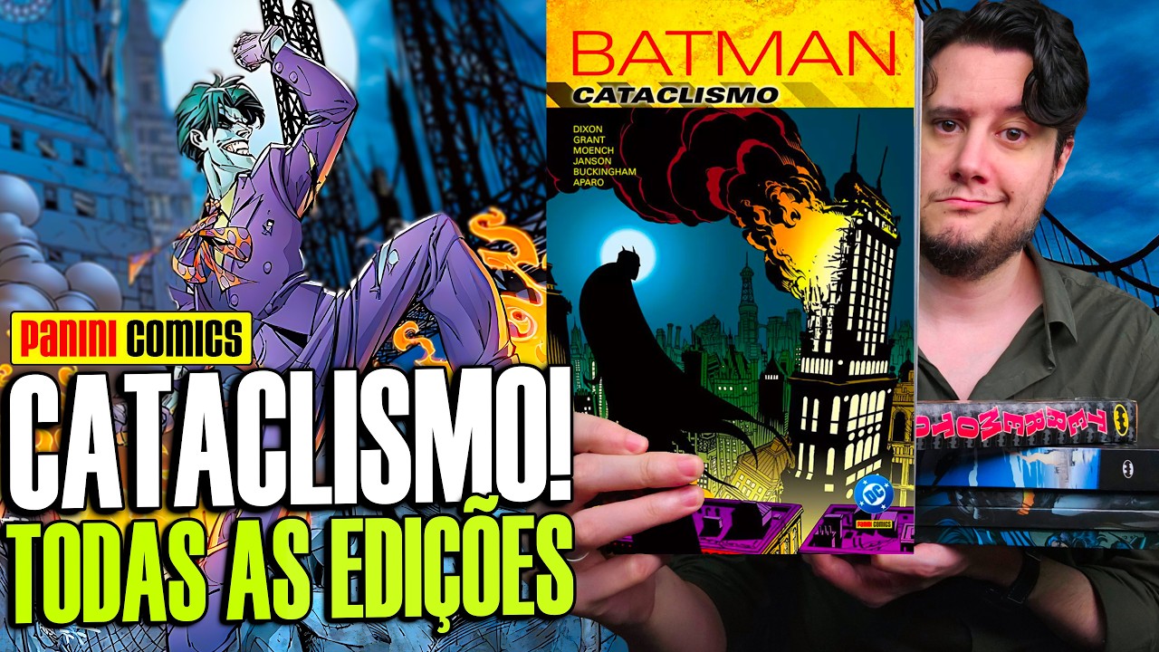 🟡Vale a pena? Analisando o novo Batman Cataclismo da Panini + Edições da Eaglemoss e Abril!