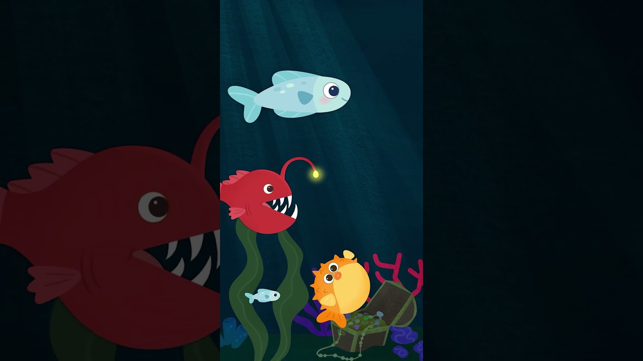 Underwater Deep Ocean 🌊| Calming Ambient Sea Animation
