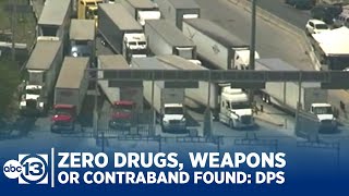 No drugs, smuggling found in increased border inspections, data shows