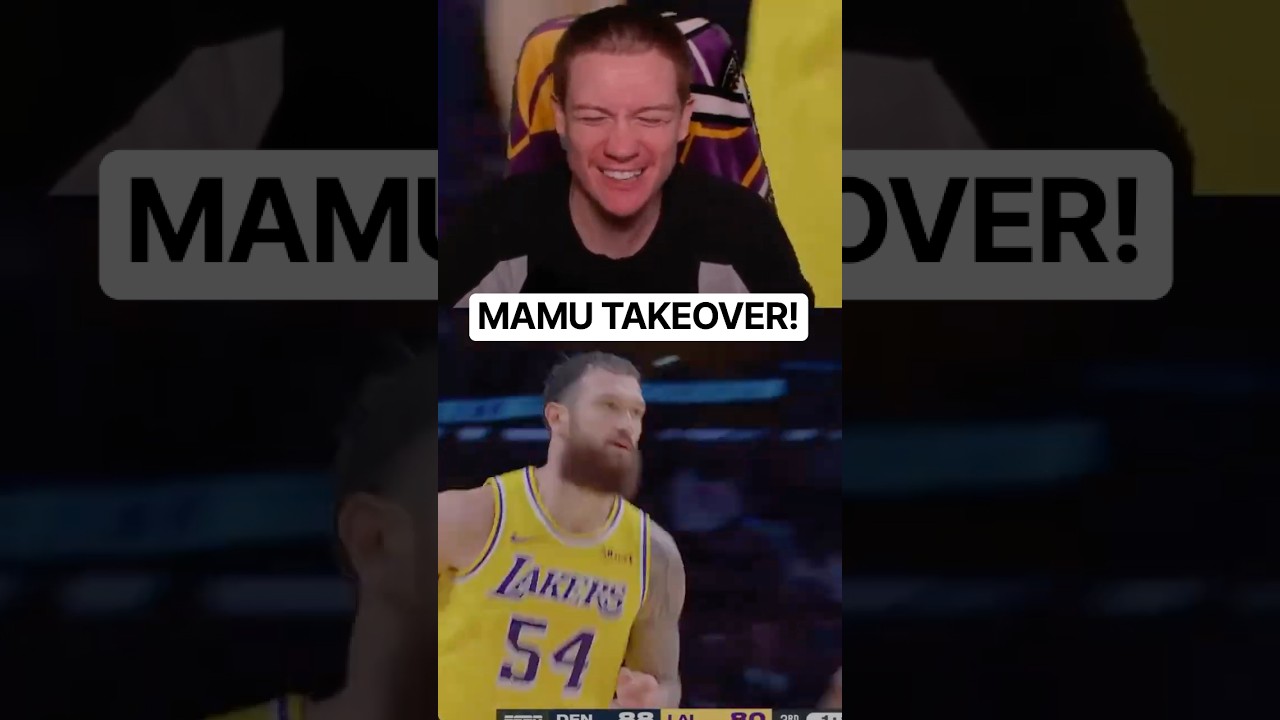 MAMU TAKEOVER for the Lakers! #sandromamukelashvili#losangeleslakers #nba