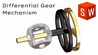 Differential Gear Animation in Solidworks by Cad knowledge 157 views 2 months ago 13 minutes, 22 seconds