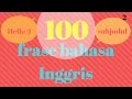 100 FRASE DASAR BAHASA INGGRIS!!!