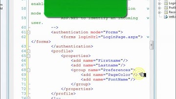 Personalization and Profiles in ASP.NET 3.5 Tutorial