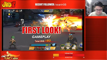 One Punch Man: The Strongest Official English Gameplay! Alpha Test First Look!