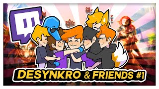 Twitch Stream Highlights & Funny moments - DeSynkro & Friends #1