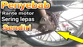 Download lagu Causes of motorcycle chains often coming off by themselves