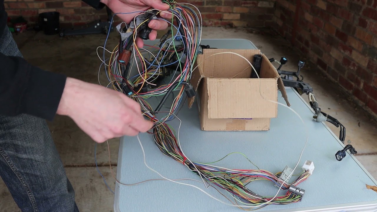 Converting an auto CRV harness for use with a manual K swap DIY