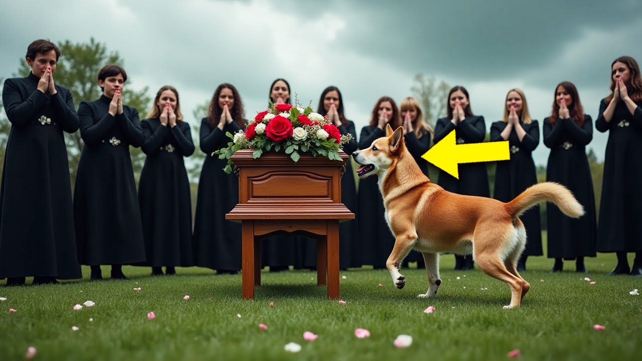 Il Cane Continua Ad Abbaiare Sulla Bara Del Suo Padrone—Quello Che ...