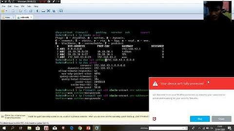 Konfigurasi internet gateway di mikrotik menggunakan vmware