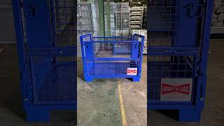 Assembly & Disassembly of MightyLoad Collapsible Pallet Cage Gitterbox
