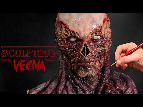 Vecna Sculpture Timelapse - Stranger Things 4