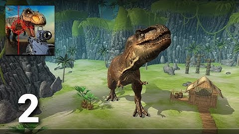 Dino Hunter King - Gameplay Walkthrough Part 2 Tutorial (ios Android)