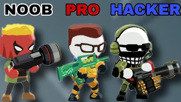 NOOB vs PRO vs HACKER Johnny Trigger ultimate gameplay