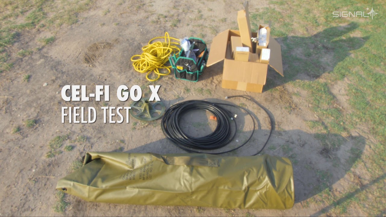 Walking Woods Farm Cel-Fi GO X Test in Fayetteville, TX