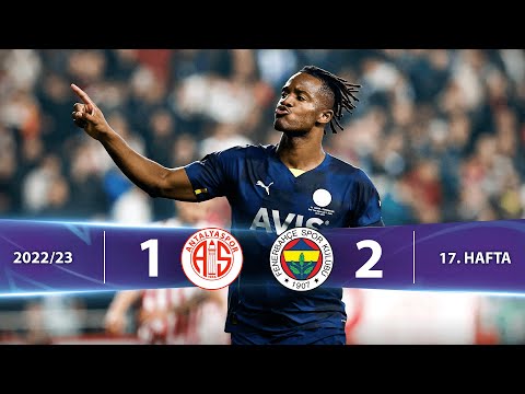 FTA Antalyaspor - Fenerbahçe (1-2) Highlights/Özet | Spor Toto Süper Lig - 2022/23