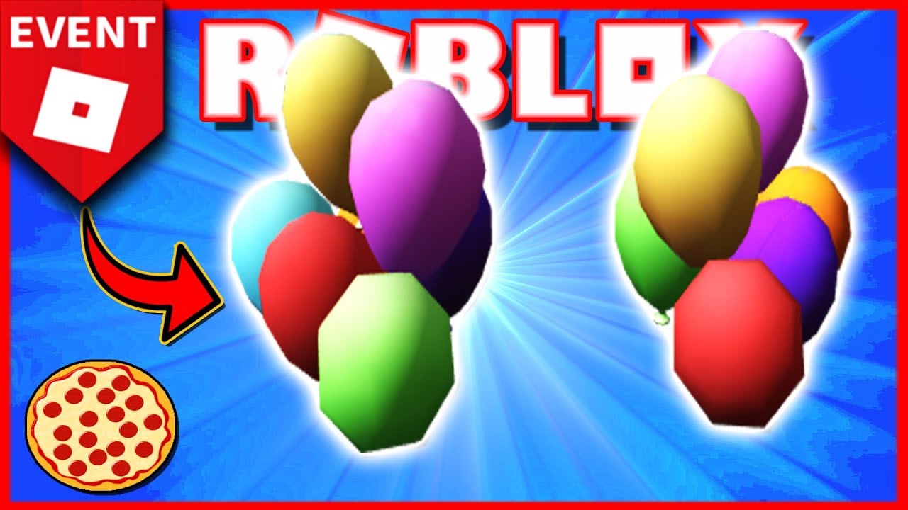 Gratis Hombreras De Globos Evento Pizza Party 2019 Youtube - premios nuevo evento roblox pizza party 2019 youtube