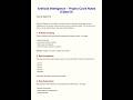 Artificial Intelligence Project Cycle Class IX
