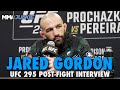Jared Gordon Tells Powerful Backstory Of MSG Connections, Grandfather&#39;s Death | UFC 295
