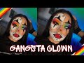 RAINBOW GANGSTA CLOWN | HALLOWEEN MAKEUP TUTORIAL 🌈