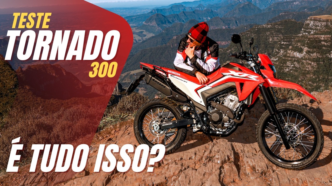 TORNADO 300 É ISSO TUDO MESMO? Teste XR 300L Tornado 2025